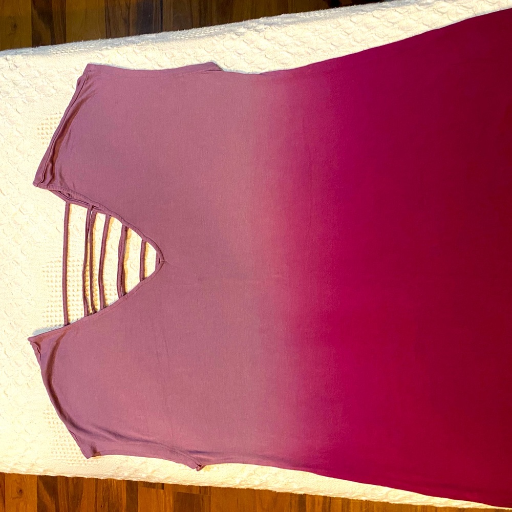 Ombré Purple top